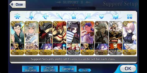 Servant List .